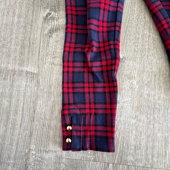 Janie and Jack Tartan Holiday Pants NWOT - Picture 5 of 6